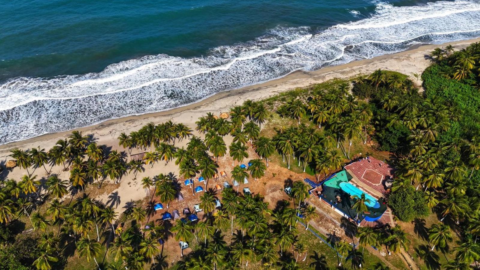 Casa De Campo Castillete Dentro Del Parque Tayrona El Zaino Exterior photo